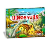 My First Wonderful World Of Dinosaurs Pop-Up Story Books With Bestime Fun And Colorful For Kids, Children And Toddlers - Ages 2+ Years: My First Amazing Pop Up Book - Wonderful World Of Dinosaurs