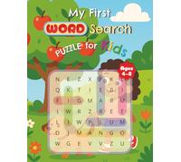 My First Word Search Book for Kids Ages 4-8: Fun Activity Word Search for Kids with BONUS Crossword Puzzle - Early Reading, Brain Skills, Problem ... (Beginner-Friendly Puzzles for Ages 4-8)