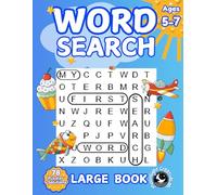My First Word Search: Fun Puzzles and Coloring Pages for Kids Ages 5-7
