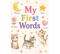 My First Words Cat Coloring Book: Trace and Write | English Learning for Kids Ages 3-5