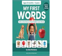 My First Words for Toddlers Ages 1-3: Science-Based Speech & Vocabulary Learning Book: My First Words for Toddlers Ages 1-3: Science-Based Speech & ... Real Pictures, Early Language Development)
