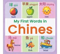 My First Words in Chines: A Fun & Easy Picture Book for Beginners, Kids, and Toddlers | Learn Basic Mandarin Chinese Characters, Pinyin, and English Translations