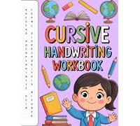 My First Writing Workbook for Kids: cursive workbook for kids ages 6-12 Tracing Letters, Word