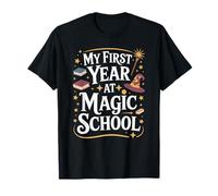 My First Year at Magic School 1st Grade Wizard Boys Girls Camiseta