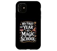 My First Year at Magic School 1st Grade Wizard Boys Girls Carcasa para iPhone 11