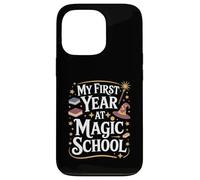 My First Year at Magic School 1st Grade Wizard Boys Girls Carcasa para iPhone 13 Pro