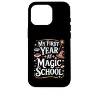 My First Year at Magic School 1st Grade Wizard Boys Girls Carcasa para iPhone 16 Pro