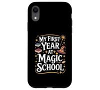 My First Year at Magic School 1st Grade Wizard Boys Girls Carcasa para iPhone XR