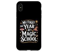 My First Year at Magic School 1st Grade Wizard Boys Girls Carcasa para iPhone XS Max