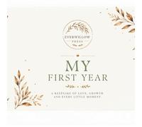 My First Year Baby Memory Book: Minimal Modern First 12 Months Keepsake Journal for Milestones, Photos & Memories | Gender-Neutral Baby Book for Boys ... milestones, photos, & precious memories