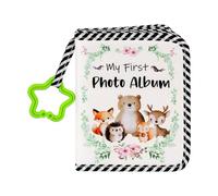 My Firsts Book of Photos Baby Memory Album Baby 's My Firsts Family Album - Libro de fotos suave para recién nacidos y niños pequeños