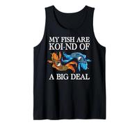 My Fish Are Koi-nd of A Big Deal Divertido Koi Keeper Camiseta sin Mangas