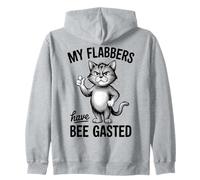 My Flabbers Have Been Gasted Funny Meme Quote Cat Sudadera con Capucha