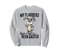 My Flabbers Have Been Gasted Funny Meme Quote Rabbit Sudadera
