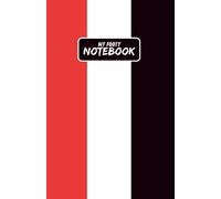My footy notebook: Track your team, stats and footy insights - a bold journal for coaches and true fans (100 pages, 12.85cm x 19.84cm)