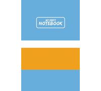 My footy notebook: Track your team, stats and footy insights - a bold journal for coaches and true fans (100 pages, 12.85cm x 19.84cm)