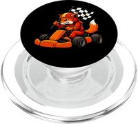 My Fox Drives Better Than You Funny Racing Kart Gráfico PopSockets PopGrip para MagSafe