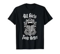 My Freaky World Goth Alt Clothing - Las Chicas alternativas Saben Mejor Camiseta gráfica económica, Hombre, Negro, XL