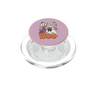 My Frenchie Dog is My Boo Halloween Bulldog Francés Ghost PopSockets PopGrip para MagSafe
