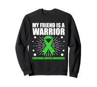 My Friend Is A Warrior Linfoma Cáncer Concientización Apoyo Sudadera