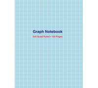 My Fun Graph Notebook for Kids - 8.5 x 11, 120 Pages, 1/4 Inch Squares - Math, Drawing, School & Creative Learning: Perfect Graph Paper for Students, ... & Creative Sketching - Fun School Edition