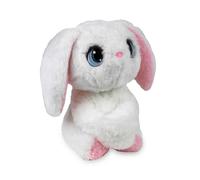 My Fuzzy Friends - Poppy Bunny, Peluche de Conejo Blanco Interactivo con Muchas reacciones, Sonido y Movimiento, Ideal para el Desarrollo afectivo y Emocional, a Partir de 4 años, Famosa.