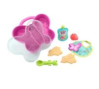 My Garden Baby Hora de la comida, Accesorios para comer, regalo para niñas y niños +18 meses (Mattel HBJ69)