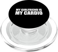 My Girlfriend Is My Cardio PopSockets PopGrip para MagSafe