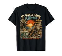 My Give A Damn es una Vida Rota Demasiado Corta para fingir Camiseta
