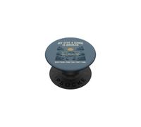 My Give A Damn Is Broken Funny Retirement Cruise Vacation PopSockets PopGrip Adhesivo