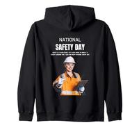 My Goal Stay Safe | La Seguridad es lo Primero | Regalo del Día Nacional de la Seguridad Sudadera con Capucha