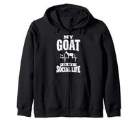 My Goat Is My Social Life Sudadera con Capucha