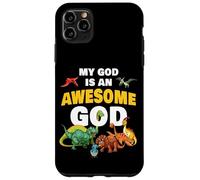 My God is an Awesome God - Christian Faith Kids Dinosaur Carcasa para iPhone 11 Pro MAX