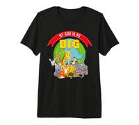 My God is So Big - Christian Faith Kids & Adult Animals Camiseta Premium
