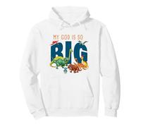 My God is So Big - Christian Faith Kids & Adult Dinosaur Sudadera con Capucha