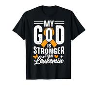 My God Is Strong Than Leukemia Camiseta