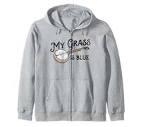 My Grass is Blue - Camiseta Retro con diseño de Banjo Bluegrass Sudadera con Capucha