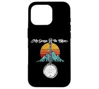 My Grass is Blue Retro Rocky Mountain Banjo Bluegrass Carcasa para iPhone 16 Pro