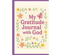 My gratitude journal with God: Violet Color - hard cover