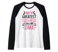 My Greatest Blessings Call Me Abuela Camiseta Manga Raglan