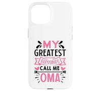 My Greatest Blessings Call Me Abuela Carcasa para iPhone 15