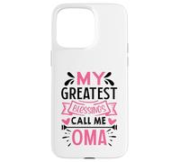 My Greatest Blessings Call Me Abuela Carcasa para iPhone 15 Pro MAX