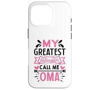 My Greatest Blessings Call Me Abuela Carcasa para iPhone 16 Pro