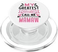 My Greatest Blessings Call Me Mamaw Grandma PopSockets PopGrip para MagSafe