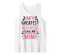 My Greatest Blessings Call Me Mimi Camiseta sin Mangas