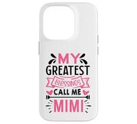 My Greatest Blessings Call Me Mimi Carcasa para iPhone 14 Pro