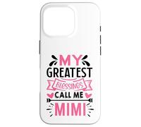 My Greatest Blessings Call Me Mimi Carcasa para iPhone 16 Pro