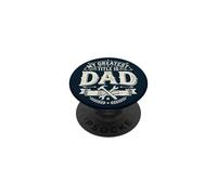 My Greatest Title Is Dad Fatherhood Father's Day PopSockets PopGrip Adhesivo