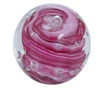 my-gschenk Bola de ensueño de Pisapapeles Medium: Diseño Remolino, Color Rosa