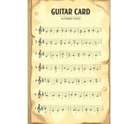 My Guitar Tab Notebook To Write Down New Songs, Music Plans And Fingerstyle Guitar Practice Exercises